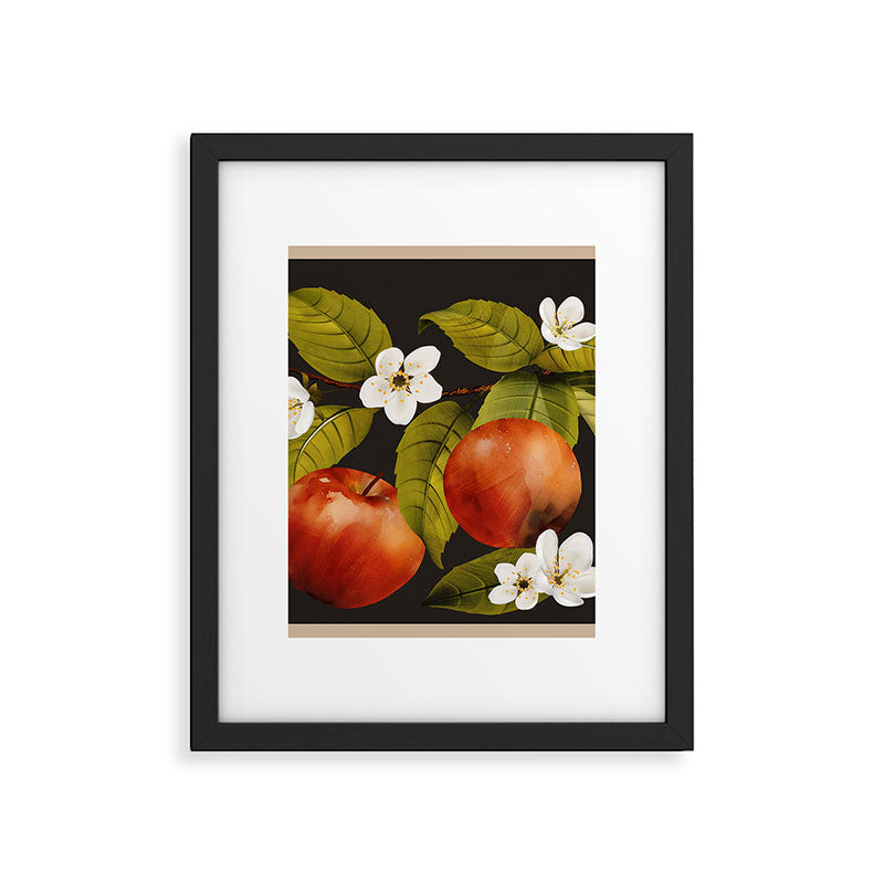 Apples Botanical Art 1 Framed Art Print Gallery Image 6