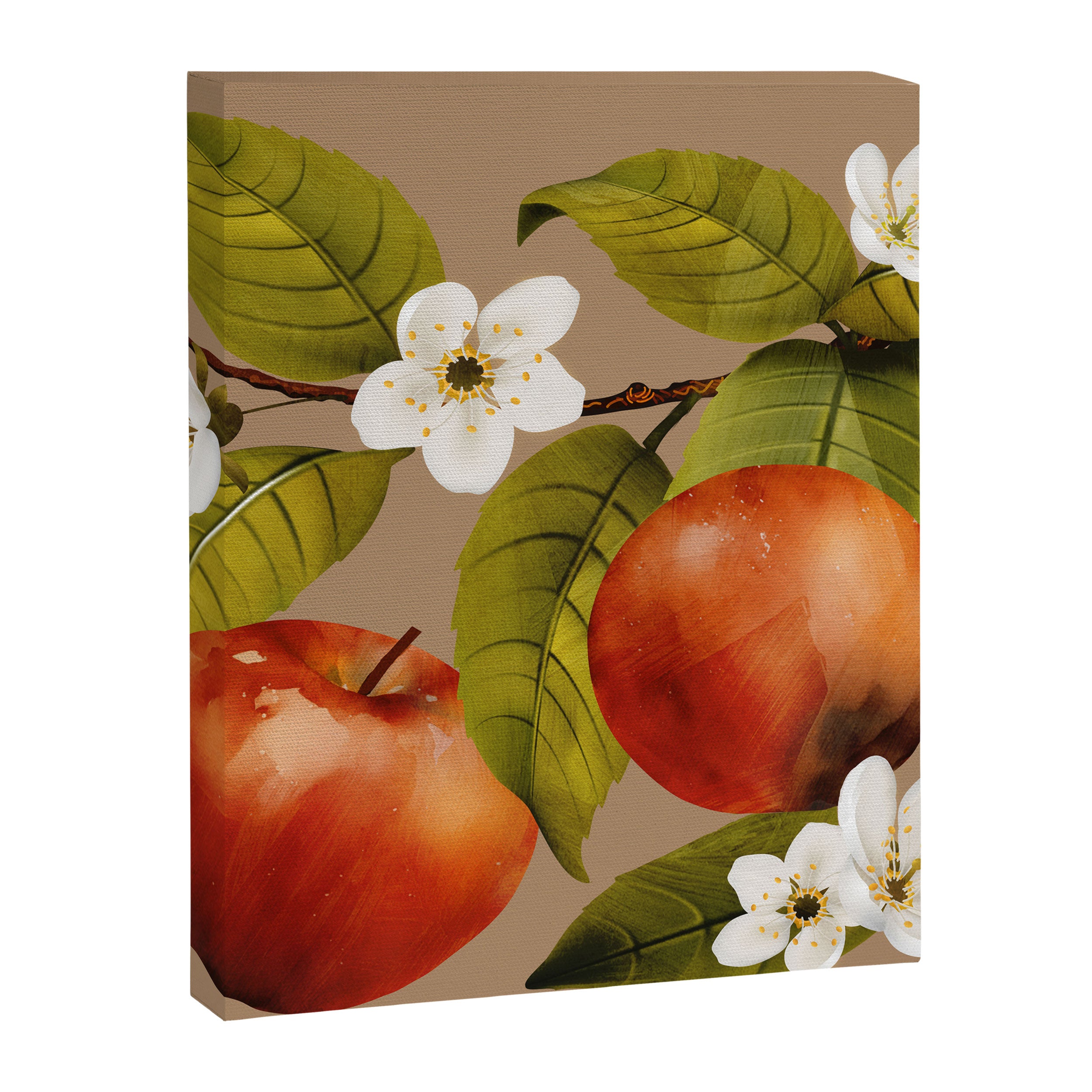 Apples Botanical Art 2 Canvas Print Gallery Image 8