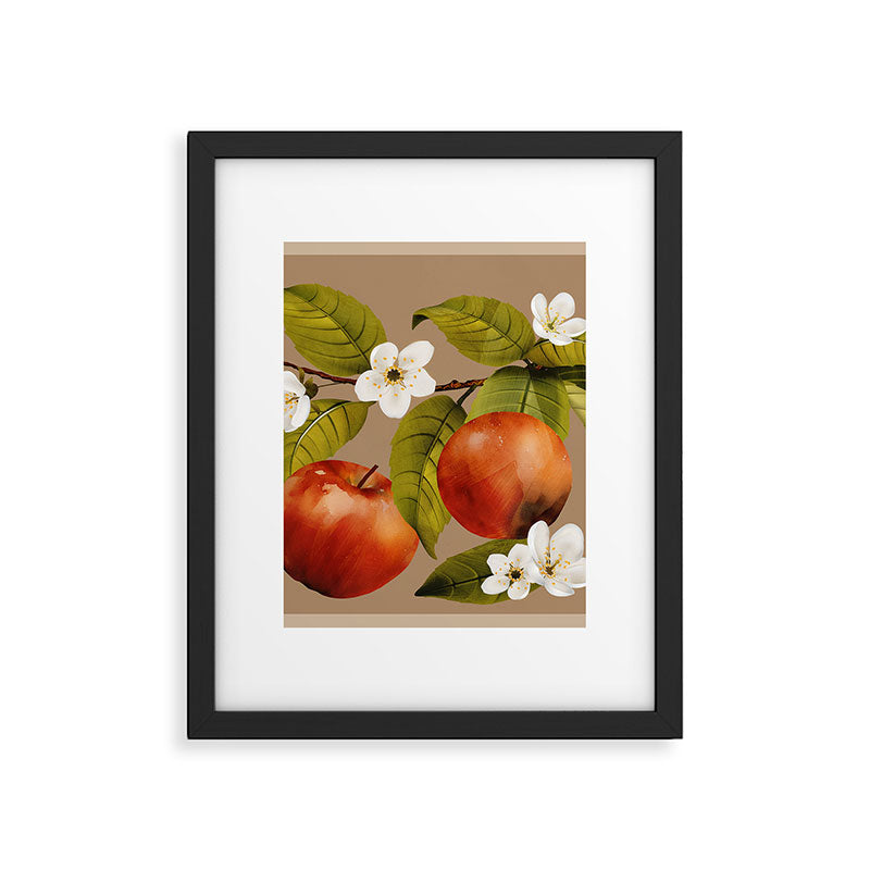 Apples Botanical Art 2 Framed Art Print Gallery Image 6