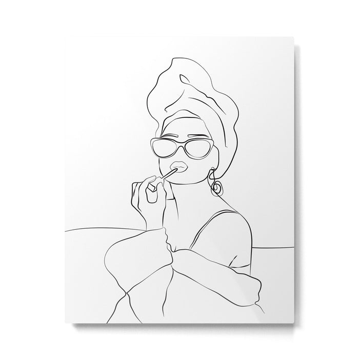Audrey Hepburn Metal Print Gallery Image 1