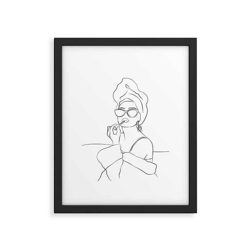 Audrey Hepburn Framed Art Print Gallery Image 5
