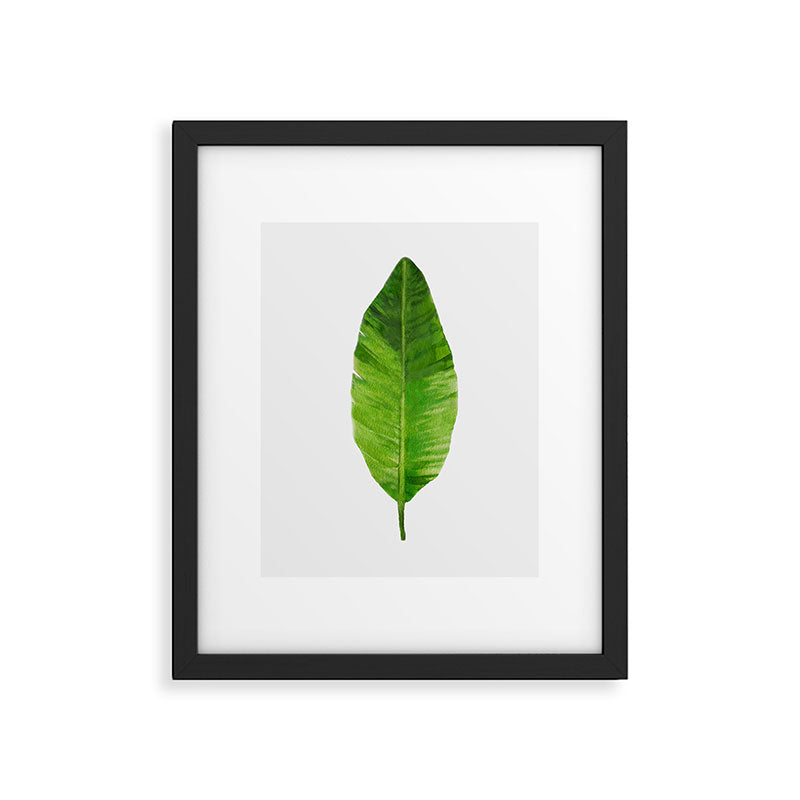 Banana Leaf Framed Art Print Gallery Image 5