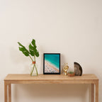 Beach Aesthetic Photography - Aerial View Framed Canvas Print Gallery Image 4
