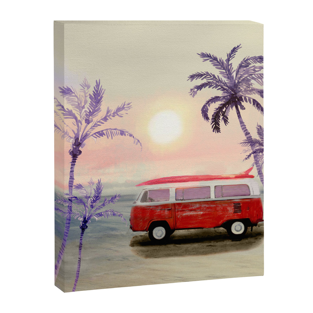 Beach Van Canvas Print Gallery Image 6