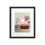 Beach Van Framed Art Print Gallery Image 5