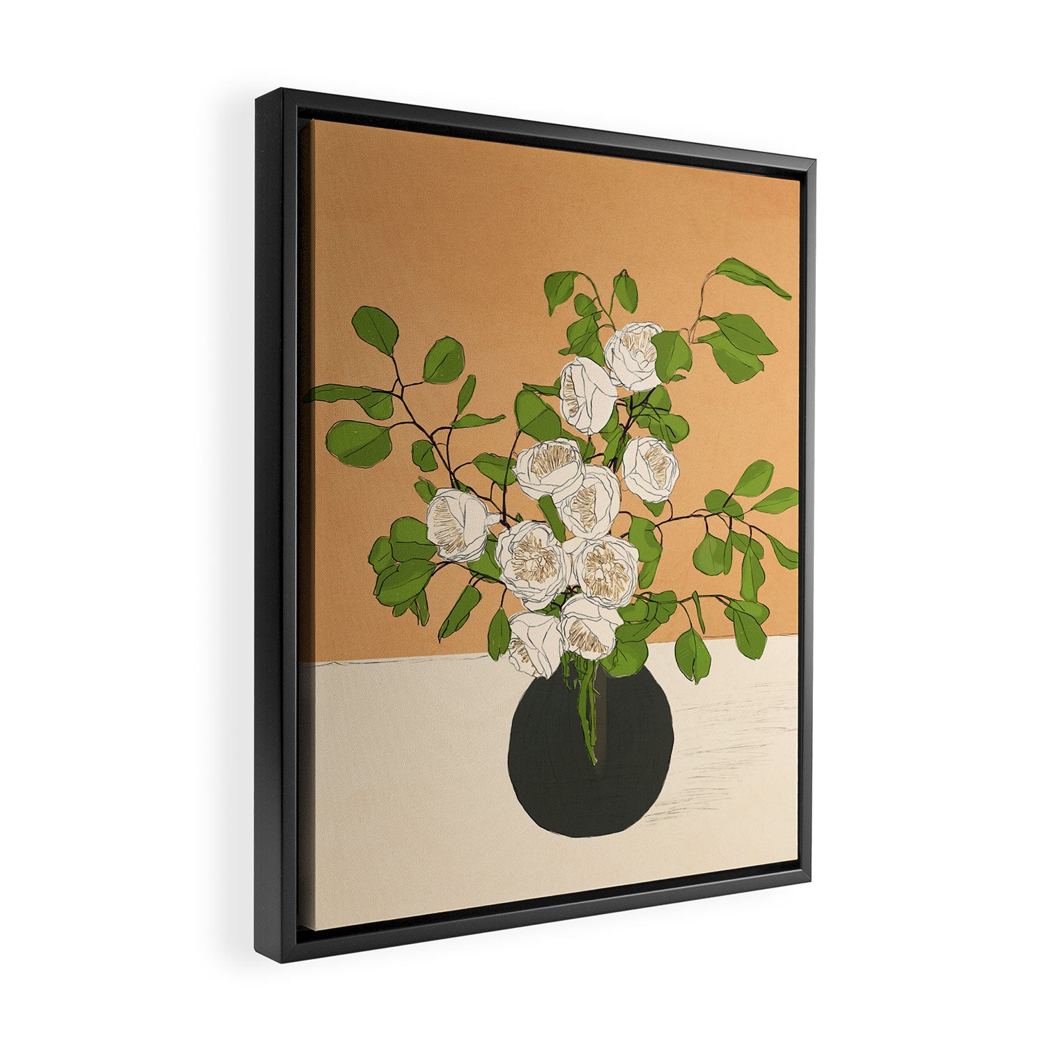 Beautiful Bouquet 06 Framed Canvas Print Gallery Image 2
