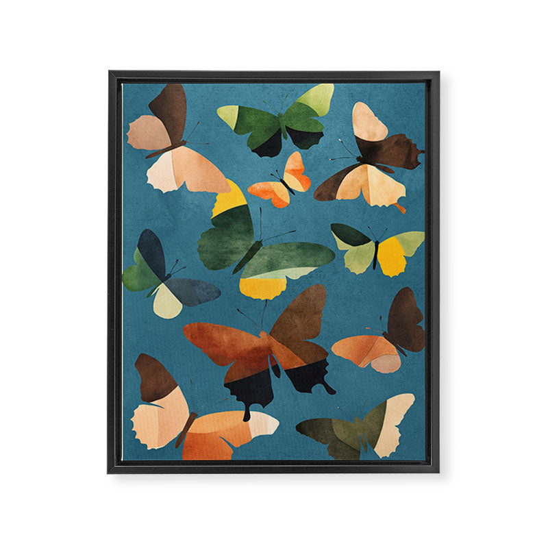 Beautiful Butterflies 4 Framed Canvas Print Gallery Image 6