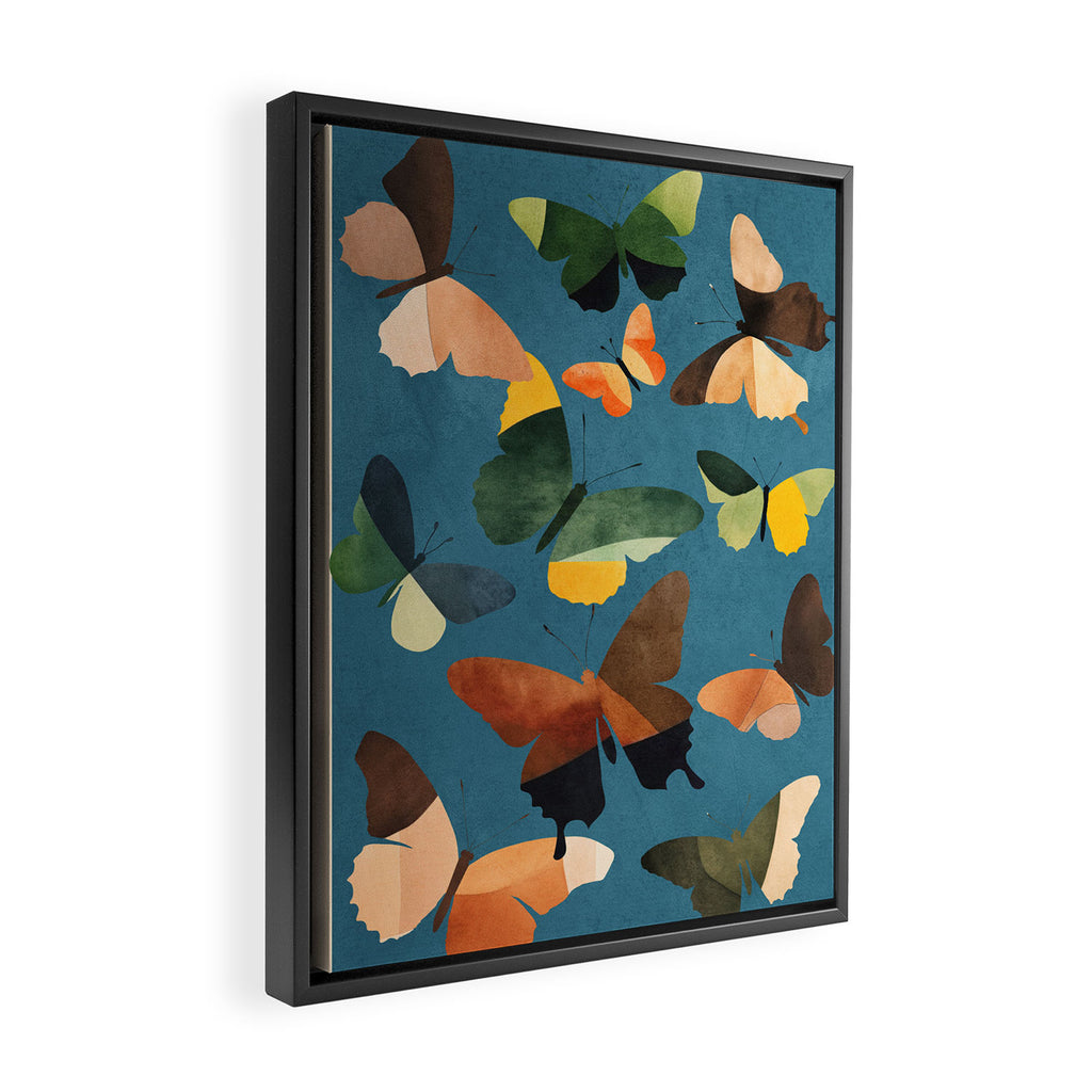 Beautiful Butterflies 4 Framed Canvas Print Gallery Image 2
