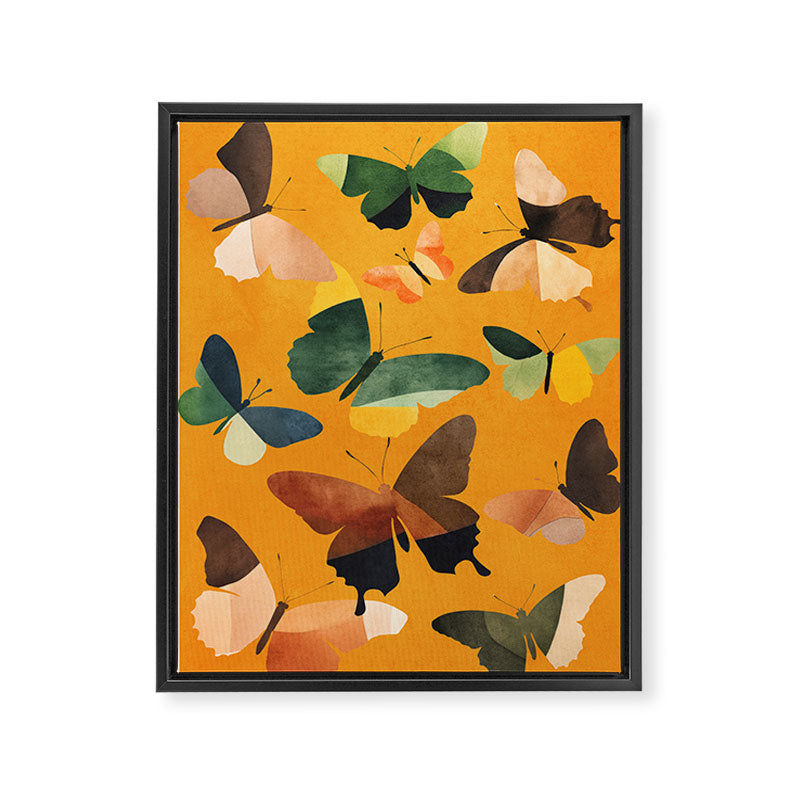 Beautiful Butterflies 5 Framed Canvas Print Gallery Image 6
