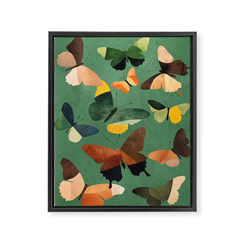Beautiful Butterflies 6 Framed Canvas Print Gallery Image 6
