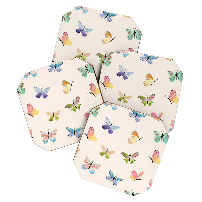 Beautiful Butterflies Coaster Gallery Image 1