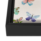 Beautiful Butterflies Framed Canvas Print Gallery Image 3