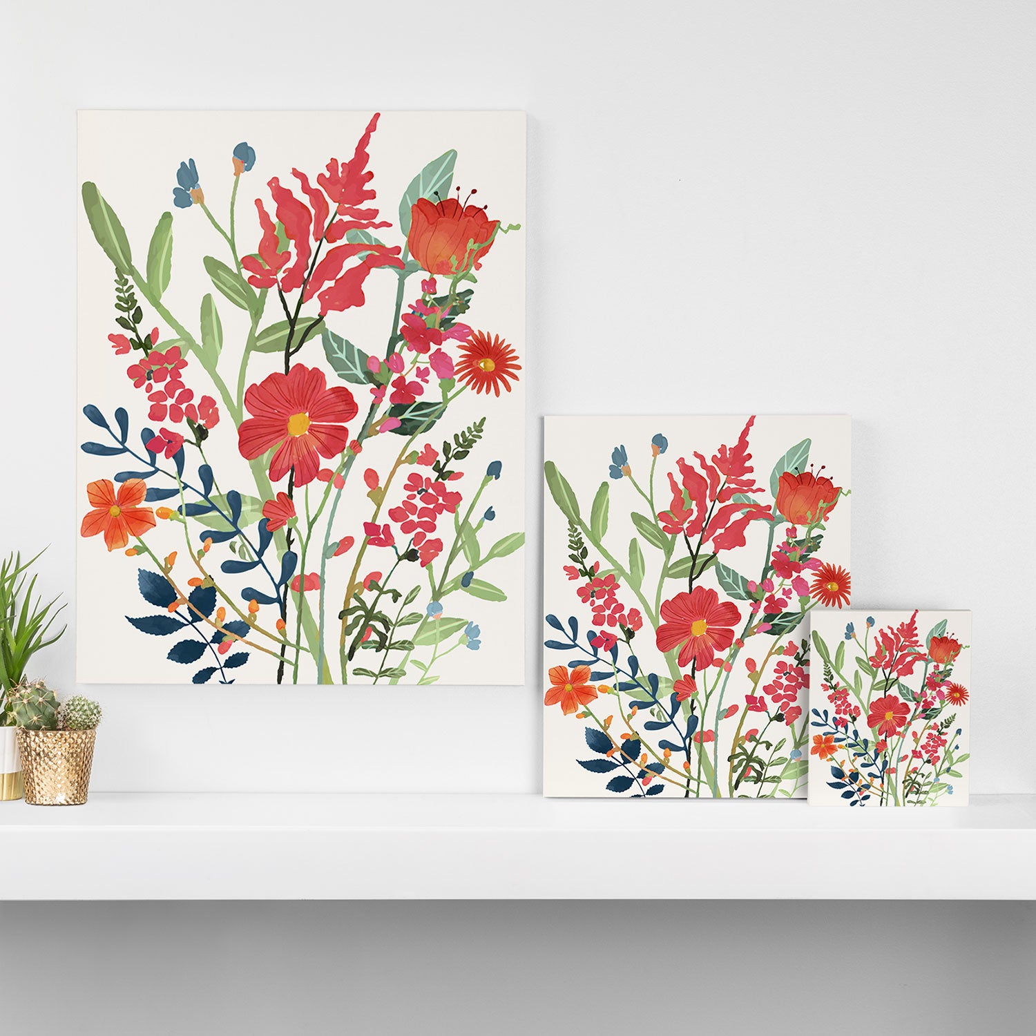 Beautiful Flowers Canvas Print Gallery Image 3