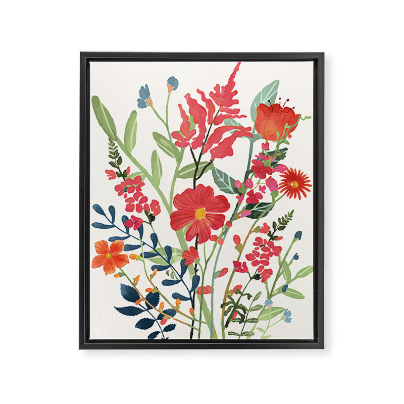 Beautiful Flowers Framed Canvas Print Gallery Image 6