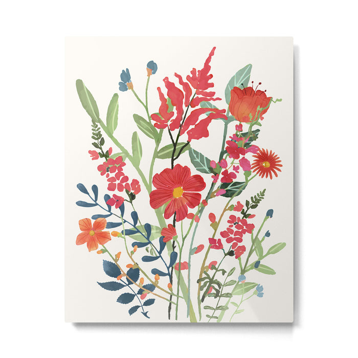Beautiful Flowers Metal Print Gallery Image 1