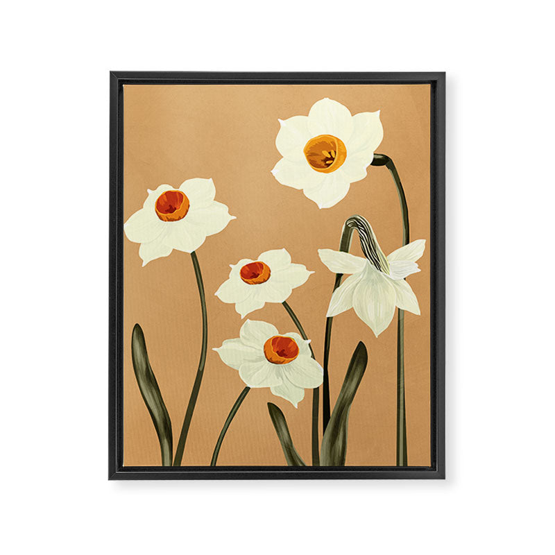 Beautiful Summer flowers II Framed Canvas Print Gallery Image 6