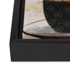 Bird in tea cup Framed Canvas Print Gallery Image 3