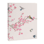 Birds and cherry blossoms Canvas Print Gallery Image 8