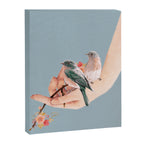 Birds on Hand Canvas Print Gallery Image 6