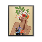 Bloom 1 Framed Canvas Print Gallery Image 6