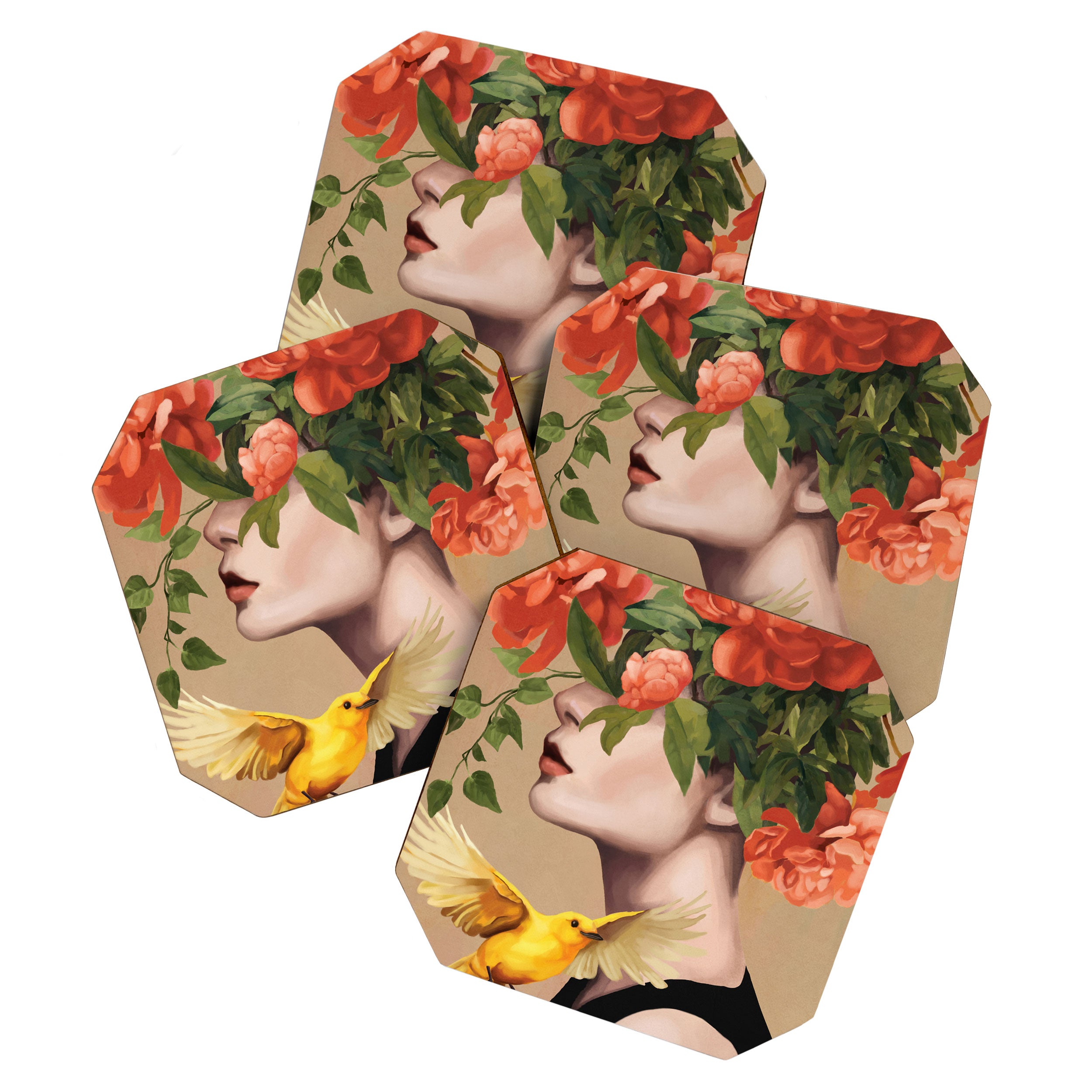 Blooming Essence Coaster Gallery Image 1