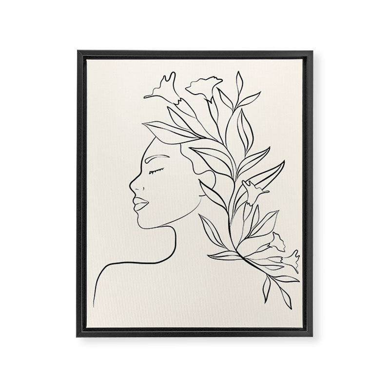 Blooming I Framed Canvas Print Gallery Image 6