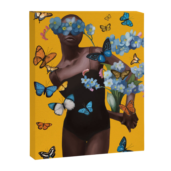Blooming in Flight 1 Canvas Print Gallery Image 1