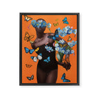 Blooming in Flight 2 Framed Canvas Print Gallery Image 6