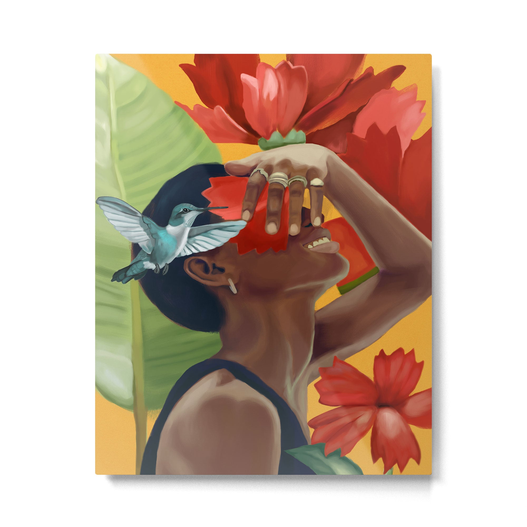 Blooming Joy Metal Print Gallery Image 4
