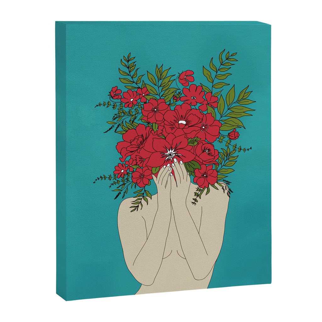Blooming Red Canvas Print Gallery Image 6