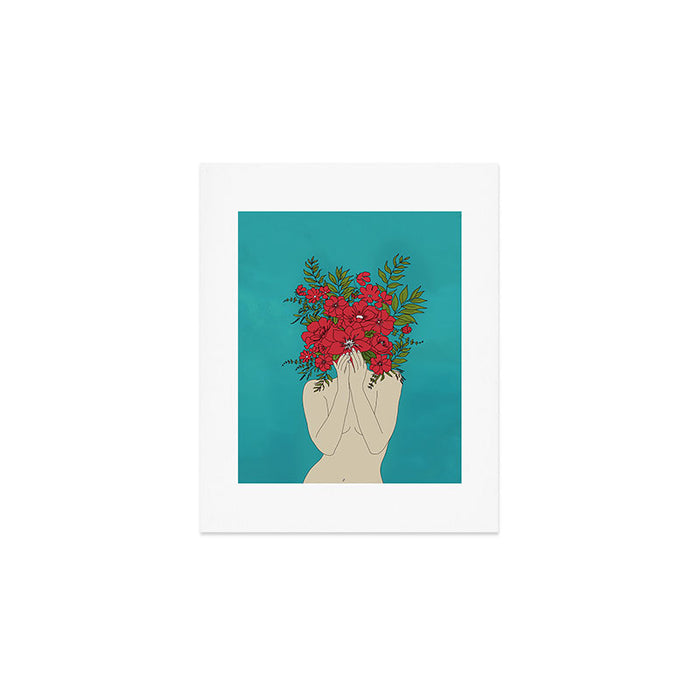 Blooming Red Art Print Gallery Image 1