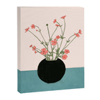 Blooming Wildflowers Rose Canvas Print Gallery Image 6
