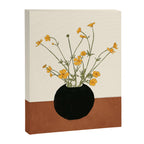 Blooming Wildflowers Yellow 2 Canvas Print Gallery Image 6