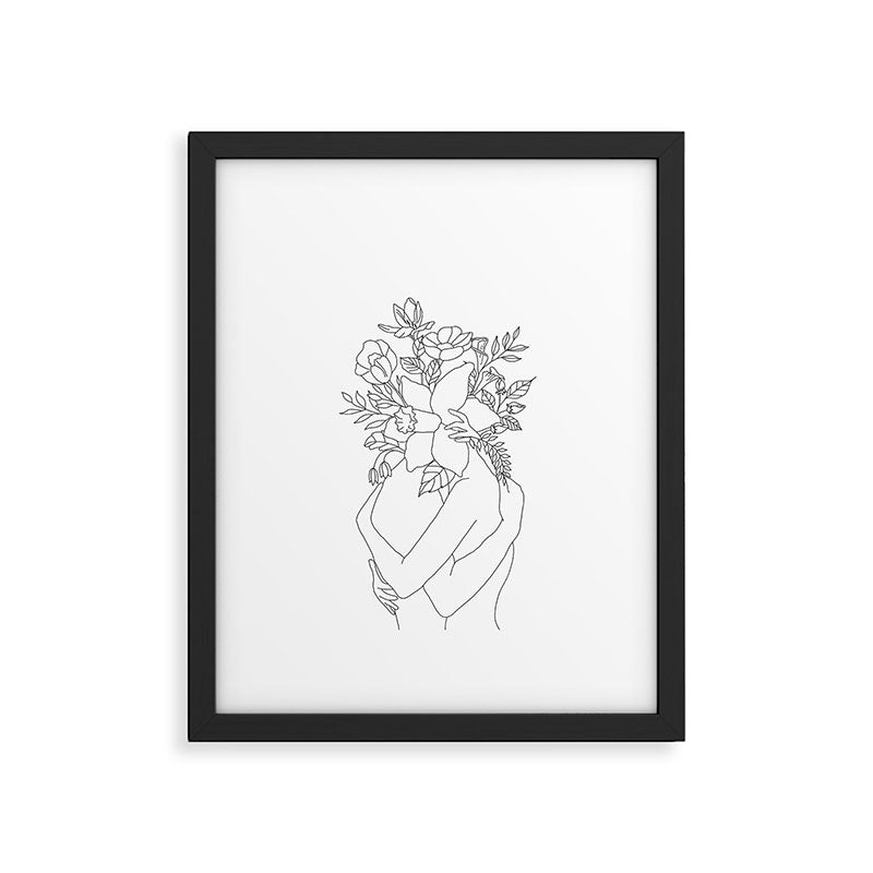 Blossom Hug Framed Art Print Gallery Image 5