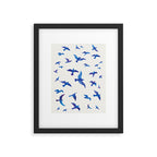 Blue Birds Framed Art Print Gallery Image 5