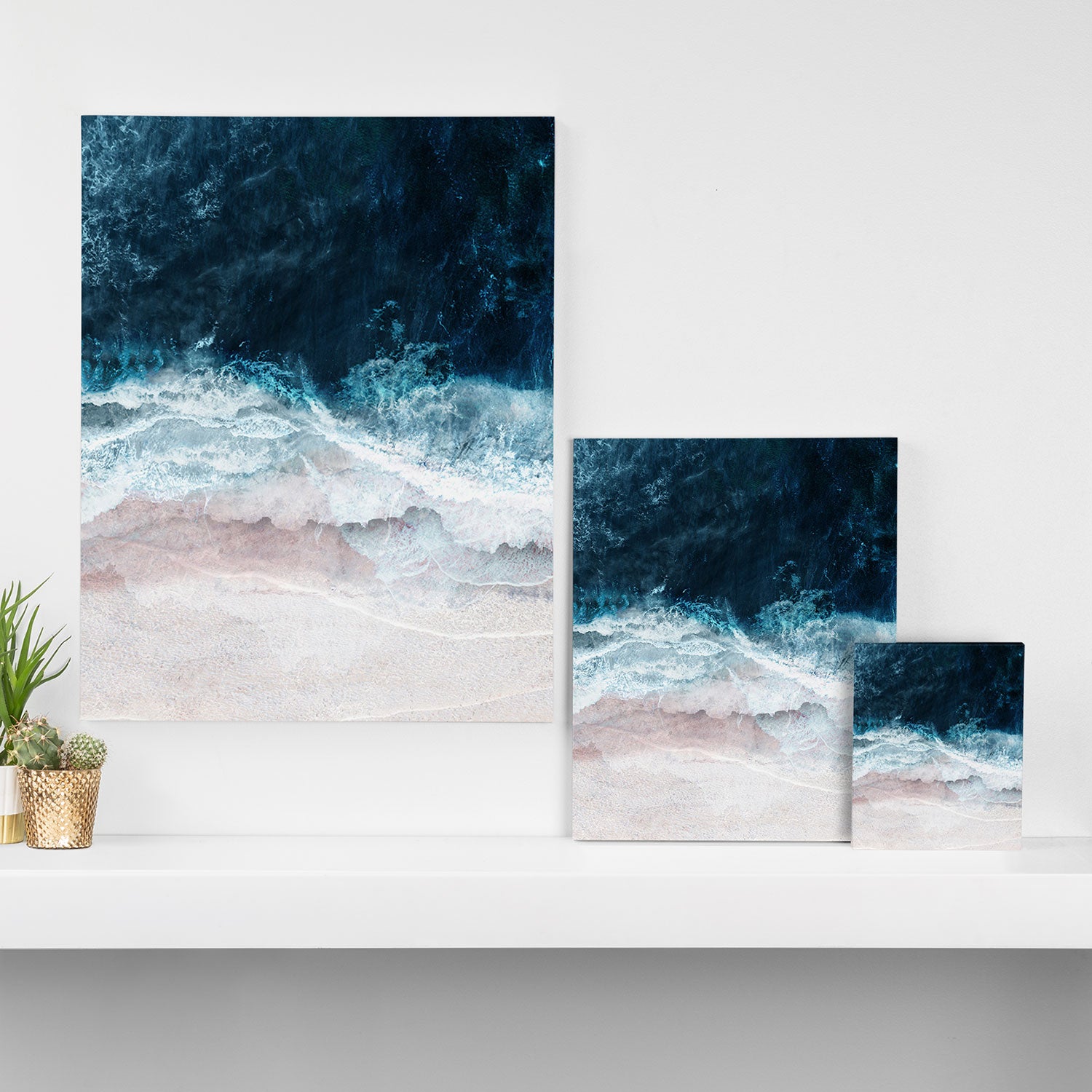 Blue Sea II Canvas Print Gallery Image 3