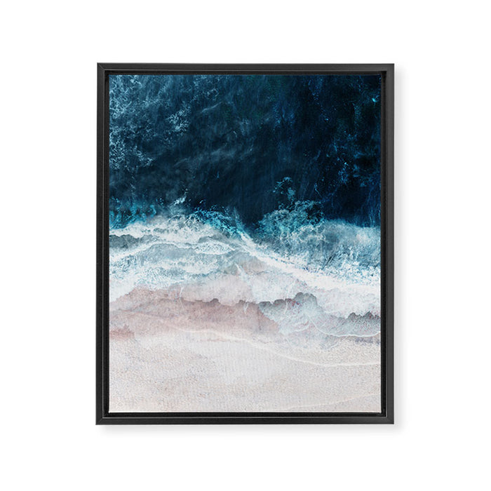 Blue Sea II Framed Canvas Print Gallery Image 1