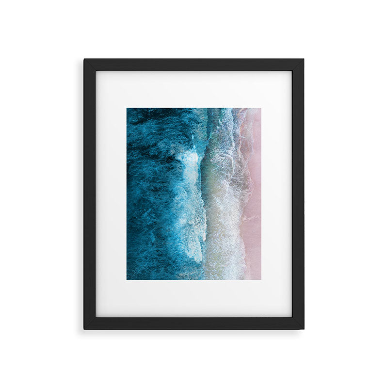 Blue Sea III Framed Art Print Gallery Image 5
