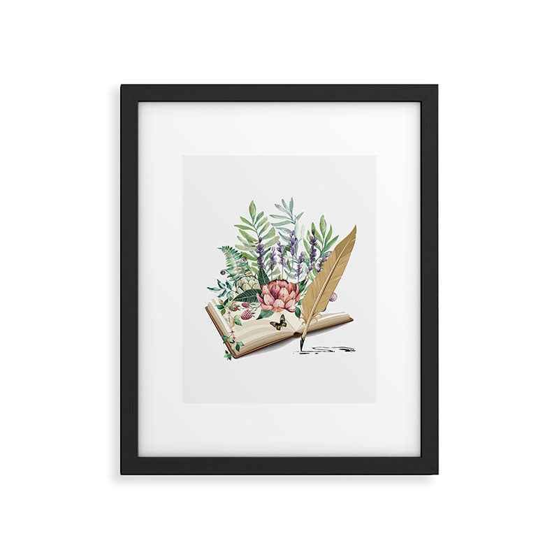 Book 1 Framed Art Print Gallery Image 5