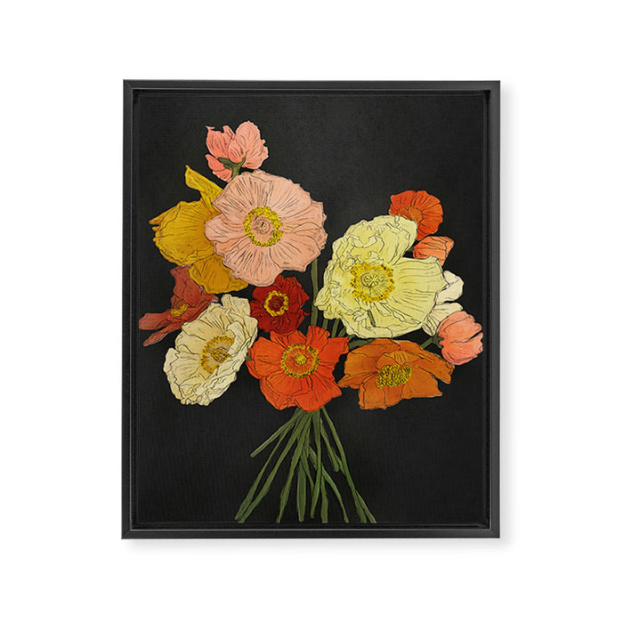 Bountiful Bouquet 1 Framed Canvas Print Gallery Image 1