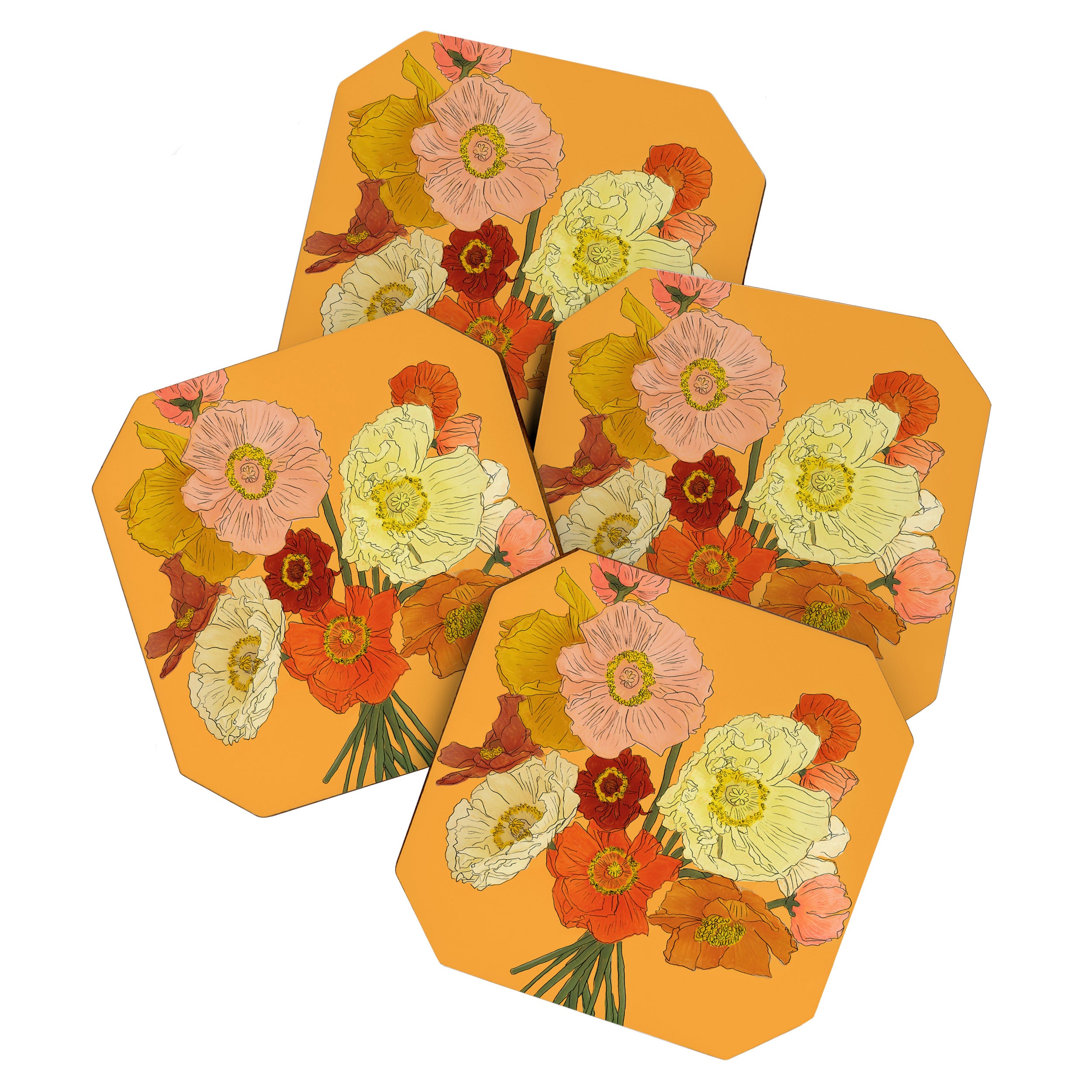 Bountiful Bouquet 2 Coaster Gallery Image 1