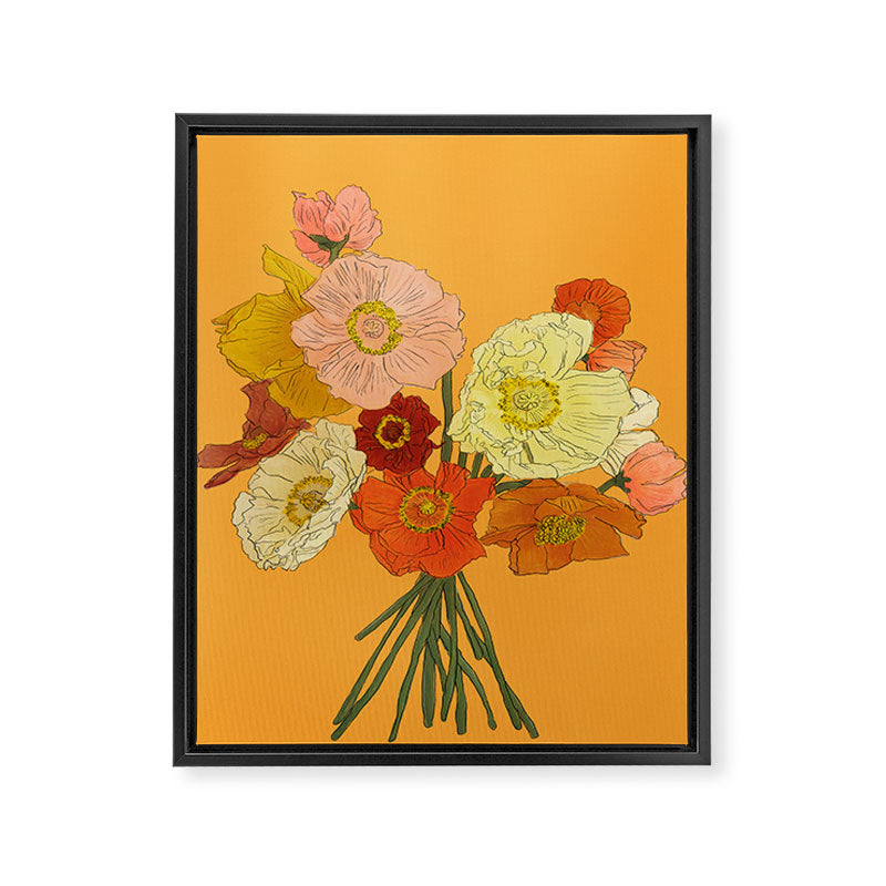 Bountiful Bouquet 2 Framed Canvas Print Gallery Image 6