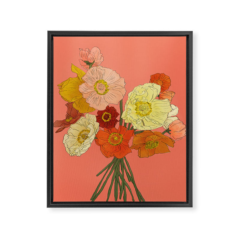 Bountiful Bouquet 5 Framed Canvas Print Gallery Image 6