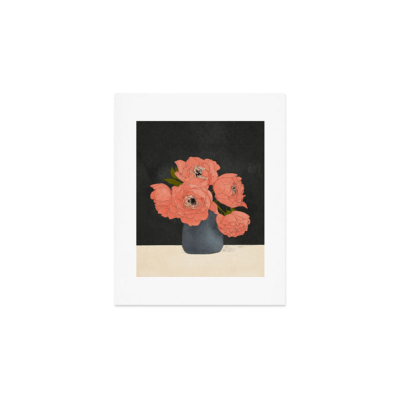 Bouquet Gift Red Art Print Gallery Image 1