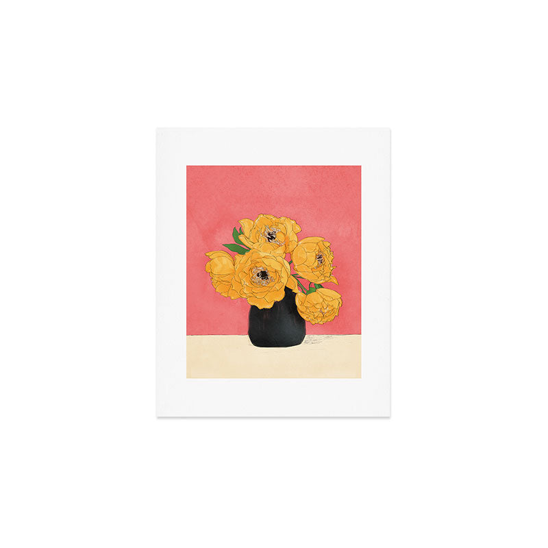 Bouquet Gift Sunny Art Print Gallery Image 1
