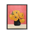 Bouquet Gift Sunny Framed Canvas Print Gallery Image 6