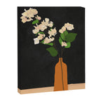 Branches Blooming Black Canvas Print Gallery Image 6