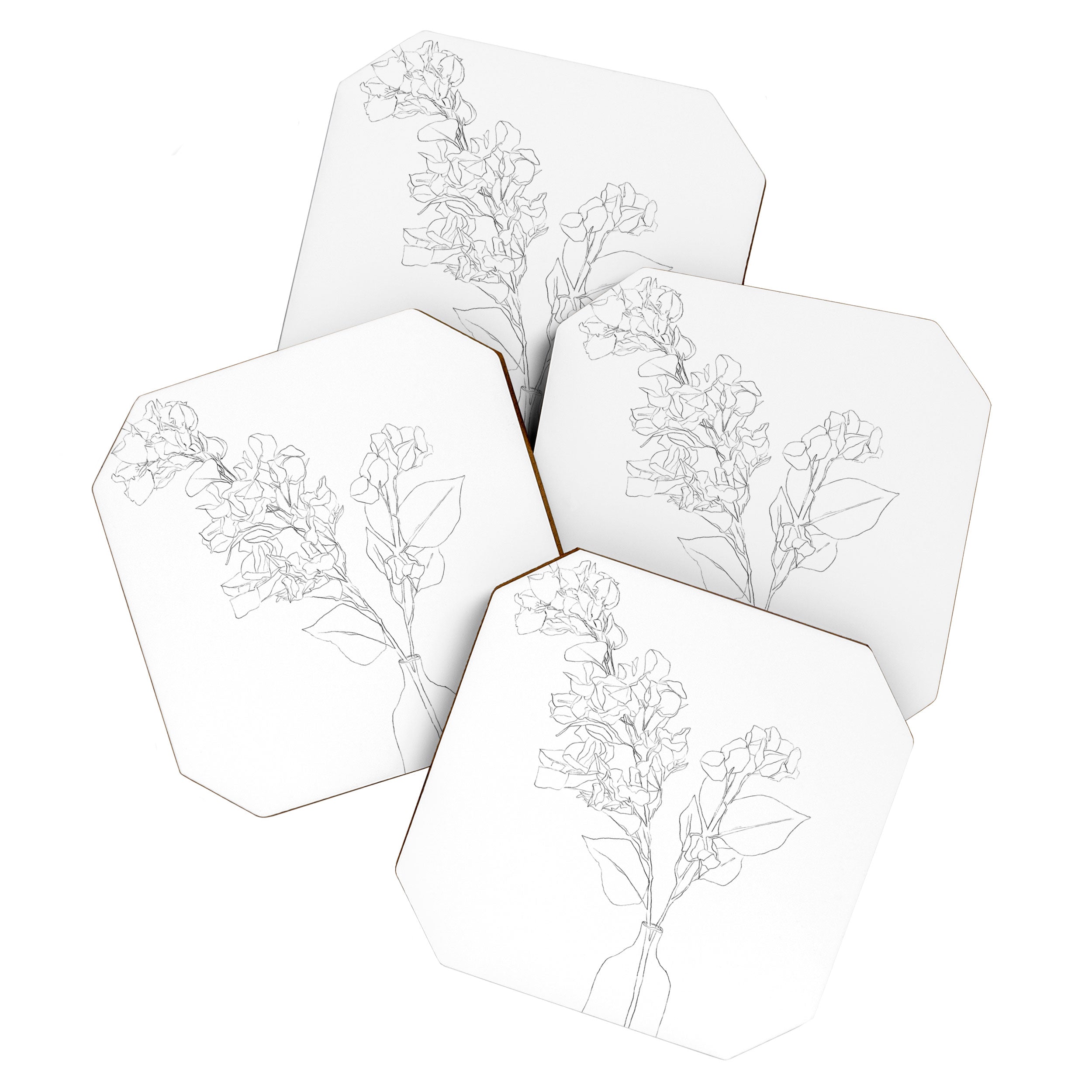 Branches Blooming Coaster Gallery Image 1