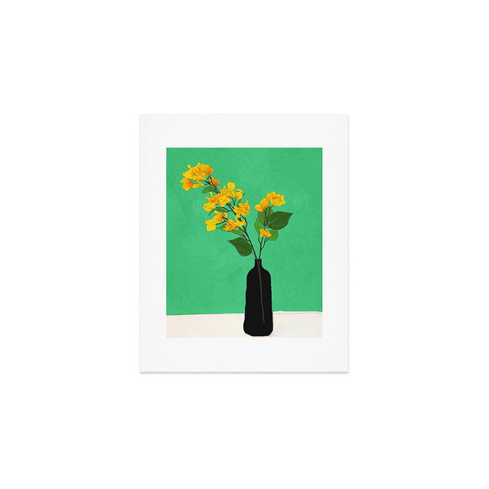 Branches Blooming Green Art Print Gallery Image 1