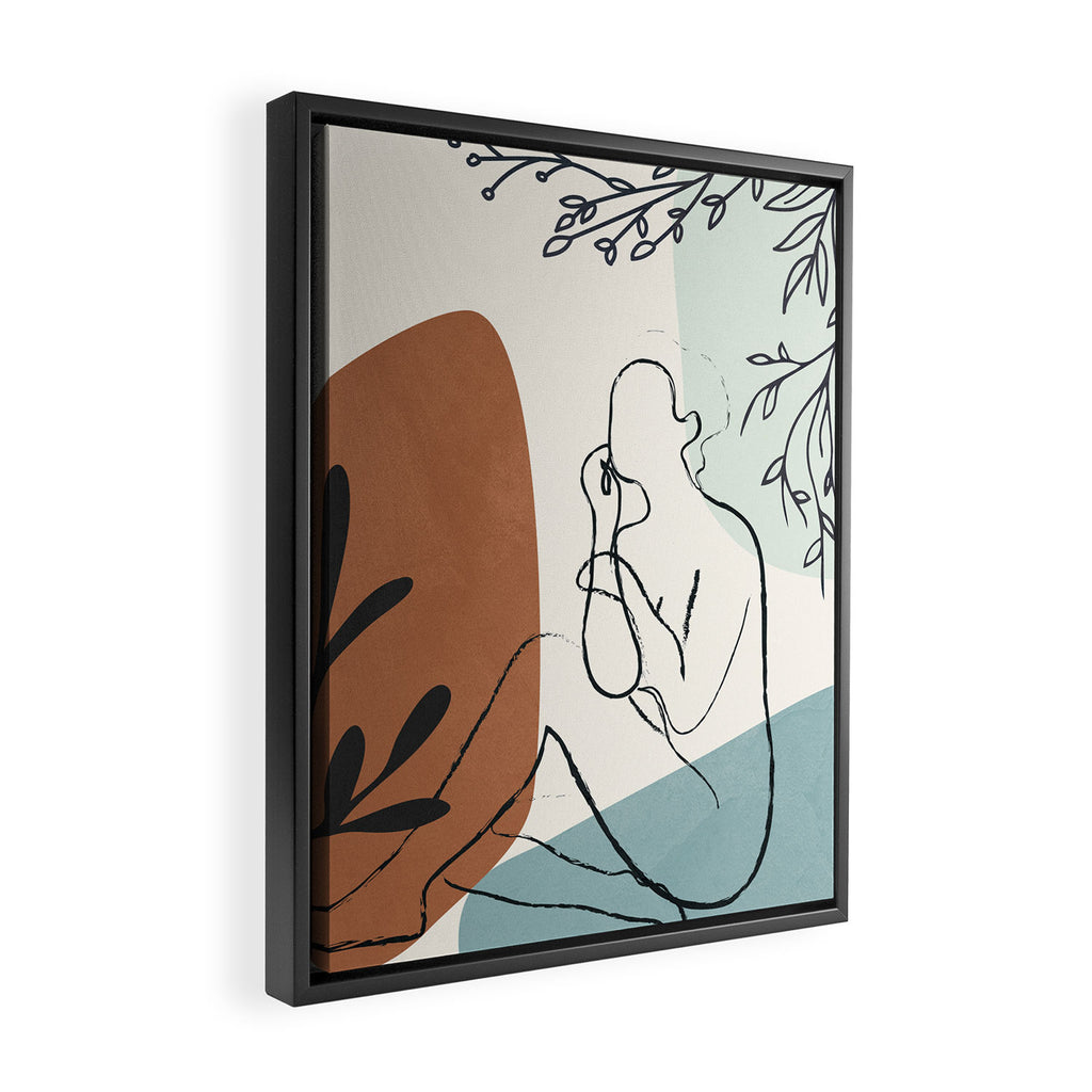 Breeze II Framed Canvas Print Gallery Image 2